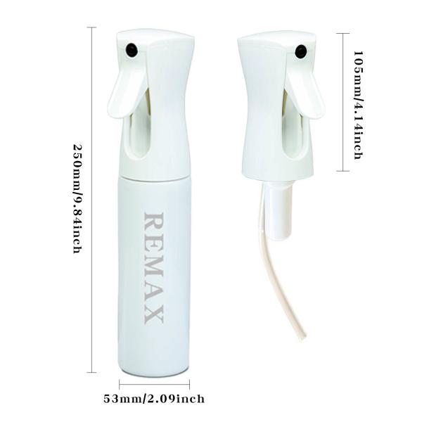 Printing Customized 300ml Mist Spray Bottle Empty Plastic Cosmetics Packaging Made Of PET