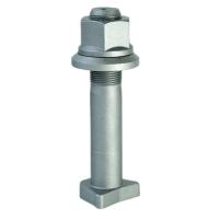 Truck Wheel Hub Bolts Flange Stud Bolts For Mercedes-Benz M22X1.5X120 Phosphated Ash 3814010771