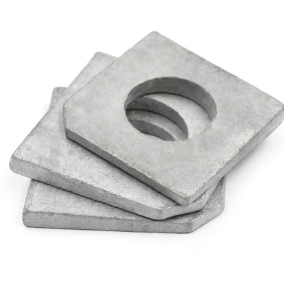 Class6.8 M12 Taper Washer / Hot Dip Galvanized Square Taper Washer