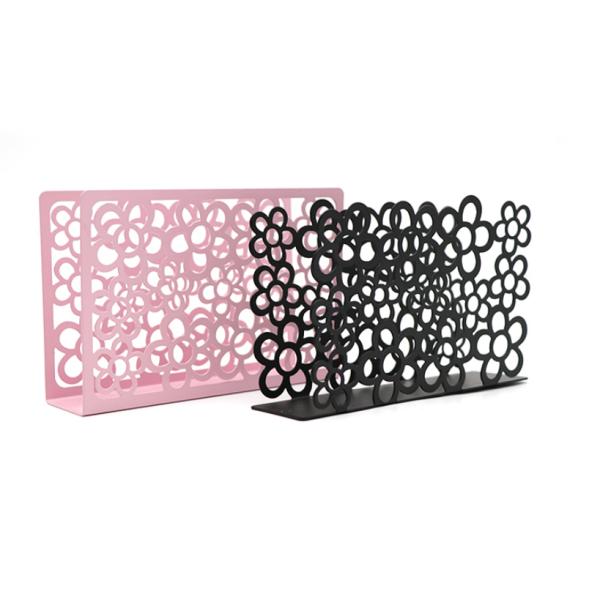 Изготовленный на заказ бумажный держатель салфетки металла, держатель ткани металла для домашнего оформления