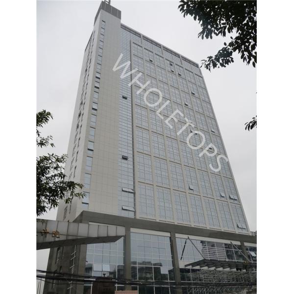 800×800mm 8.0MM saupoudrent le revêtement en aluminium extérieur de mur de