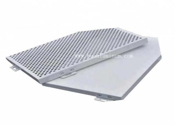 Anti Static Solid Aluminum Sheet , 10ft Aluminum Exterior Wall Panels