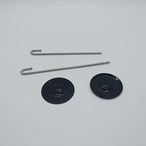 Solar Panel Mesh Clips Heavy Duty Mounting For Solar Farms & Roof Installation Anti Corrosion & UV Resistant
