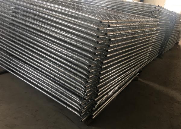 chain mesh temporary construction fence 8ft x 12ft  mesh 2-3/8 inch mesh opening x 11.5 gauge wire