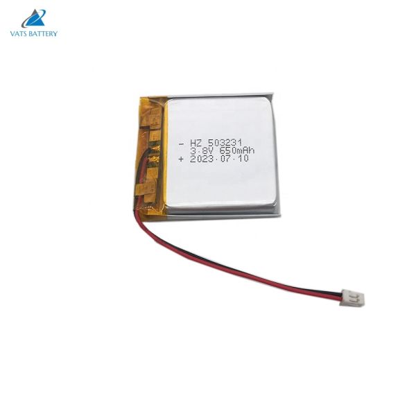 650mAh 3.8V Lithium Polymer Battery Li-ion Battery Cell 5.0*32*31mm for Power Tools and Consumer Electronics