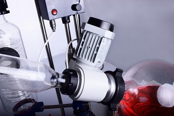 Chemical Stainless Steel Glass Evaporator 0-120 Rpm Rotary Speed Lab Rotary Evaporator