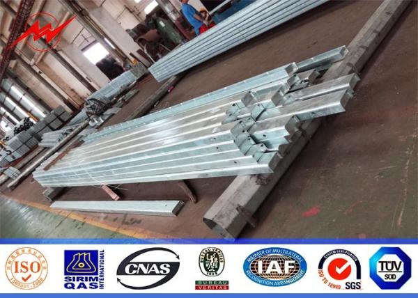 8FT-23FT Galvanized Angle Steel Angle Channel Electric Power Tower Accessories For Transmission Line