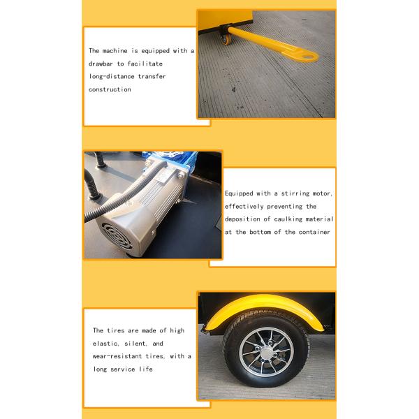 Low Maintenance Cost 100l Asphalt Road Crack Filling Machine Gasoline/ Diesel Crack Sealing Machine