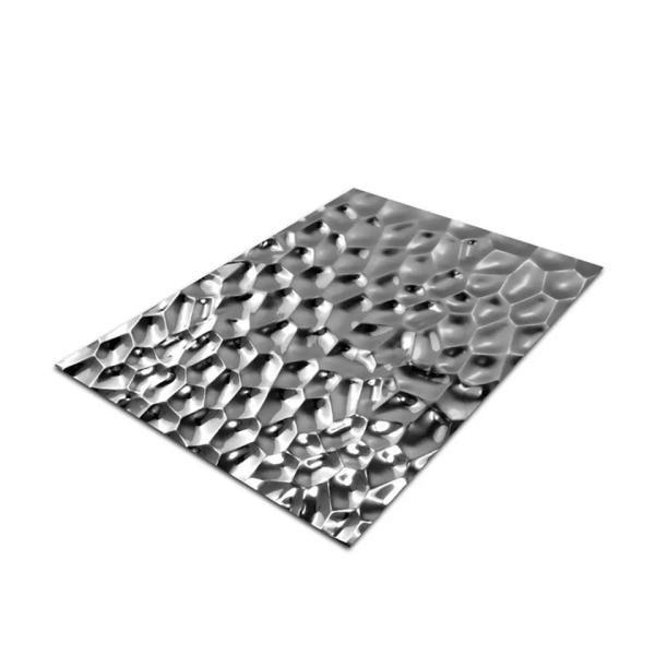Laminated 2B Decorative Stainless Steel Sheet 3mm Panels 4x8