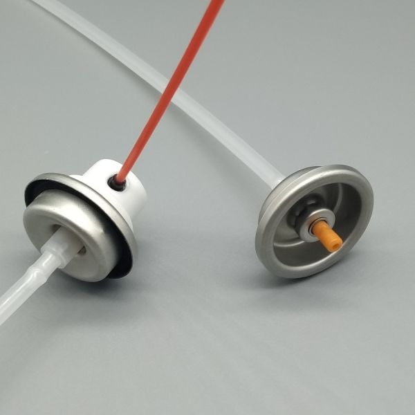 Heavy-Duty Large-Orifice Carb Cleaner Valve for Agricultural Equipment and Diesel Carburetion Systems with High-Volume Trigger
