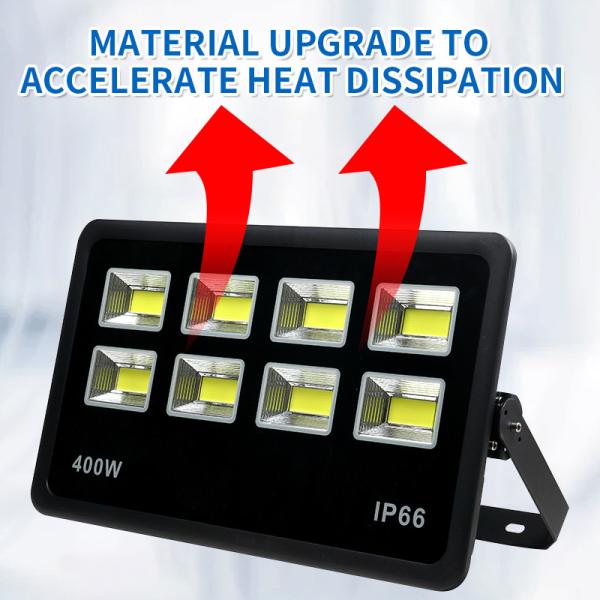 3000K 4000K 6000K AC Led Flood Light 300W 49x48.1x10.7cm