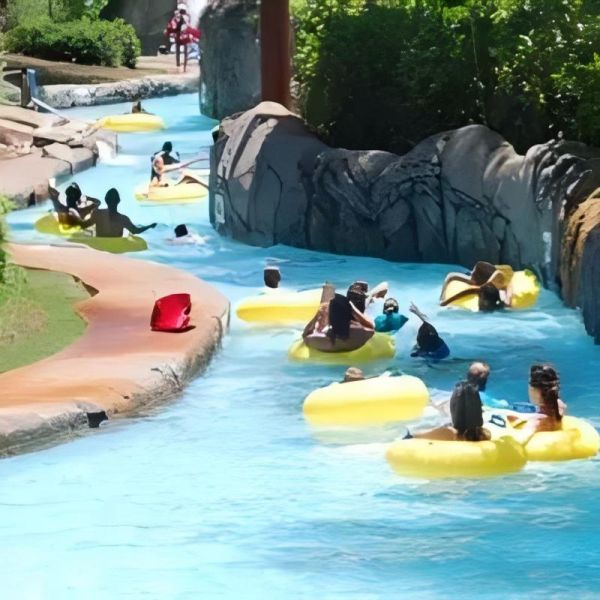 Multiplayer Drifting Aqua Park Lazy River For Children Over 1.2m