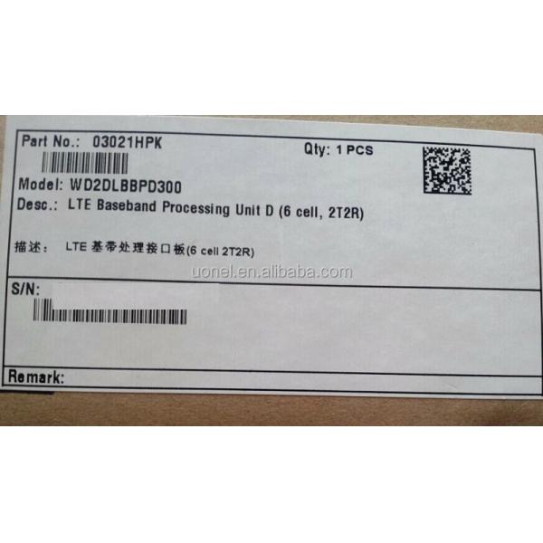 Huawei LBBPd3 WD2DLBBPD300 021HPK LTE baseband processing unit d (6 cell ,2T2R) card for bbu 3900 3910 BBU 5900