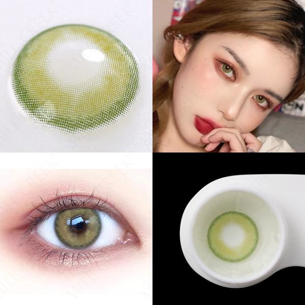 Предписанные покрашенные контактные линзы Misight близорукости для студент-выпускника