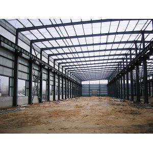30x80 Heavy Structural Fabrication Prefabricated 3D Drawing