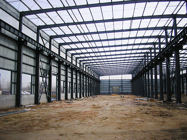 30x80 Heavy Structural Fabrication Prefabricated 3D Drawing