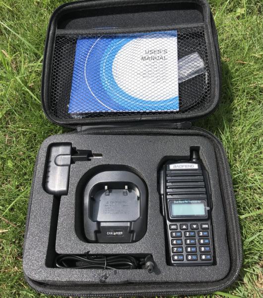 Original Business Walkie Talkie Dual Band Two Way Radio