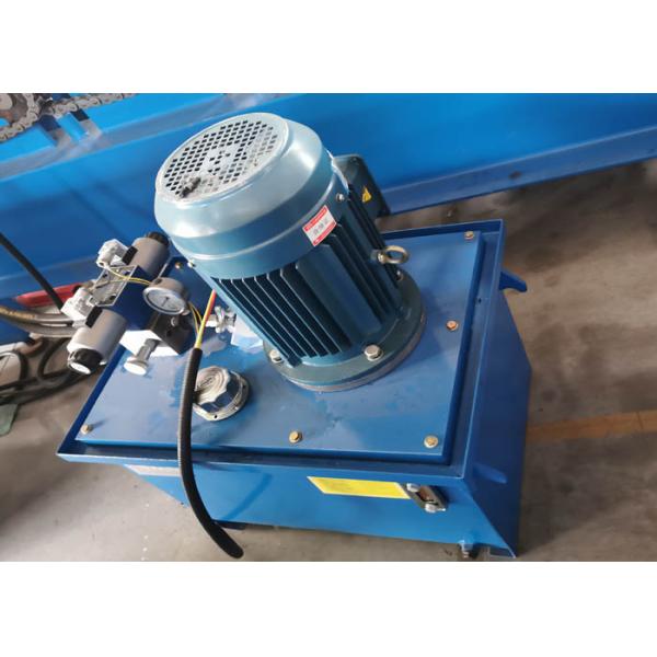 Wall Panel Steel Roll Forming Machine Cr 12 Mov Cutting Blade Material