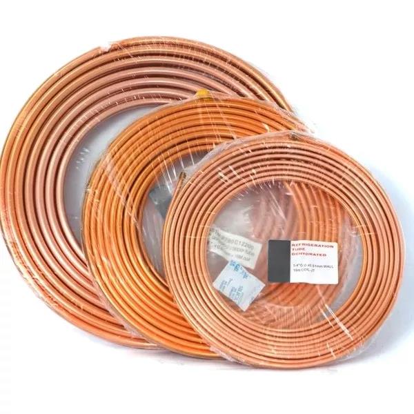 Чистая прямая медная труба катушки C11000 C12200 0.8mm/1mm