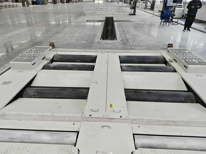 CTDTG-15 Автомобильное транспортное средство Шасси Динамометр Динамометр лошадиной мощи Три оси шесть ролика