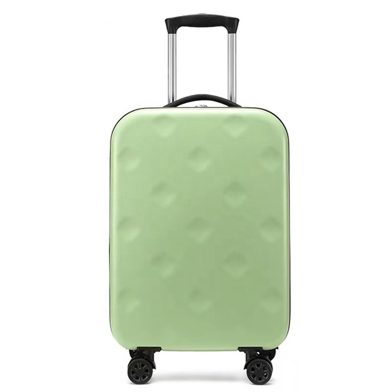 Luxury Green Tote Suitcase Luxury Green Tote Suitcase Spinner Caster Unisex TSA Lock Foldable PC Women's Travel Hard Shell