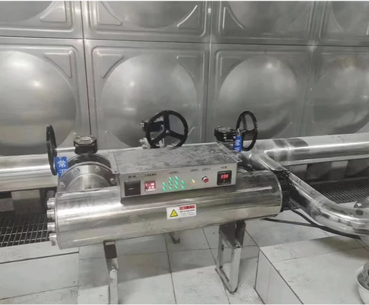 Lámpara de esterilización UV de túnel ultravioleta Tratamiento de agua para plantas de alimentos y bebidas