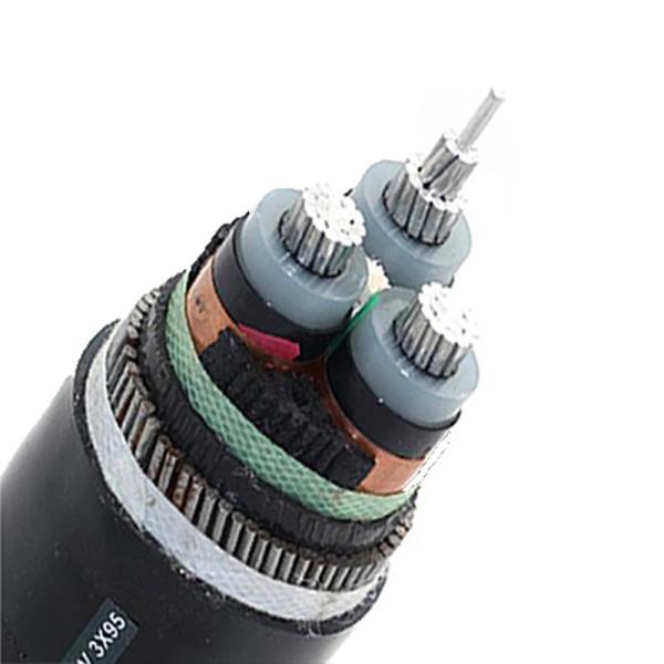 Cost- 8.7/15KV Flame Retardant Medium Voltage Cable with PVC Jacket and SWA Armoured