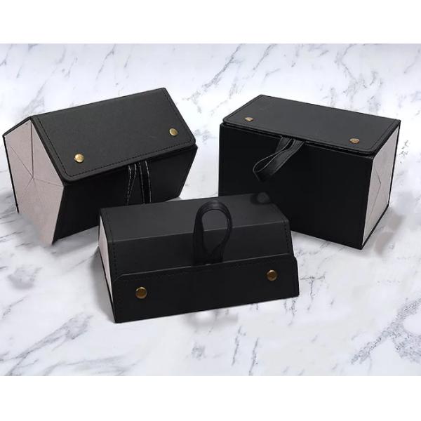 SGS подарочной коробки солнечных очков коробки украшений PU ODM кожаный восхитительный