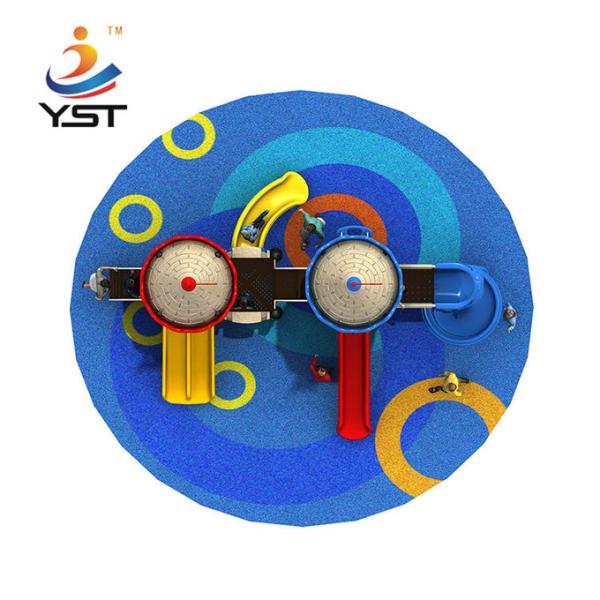 Гальванизированное стальное скольжение EN1176 спортивной площадки детей парка батута