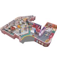 Structure de jeux commerciaux en intérieur Jeux pour enfants Terrain de jeux Sécurité des équipements en intérieur