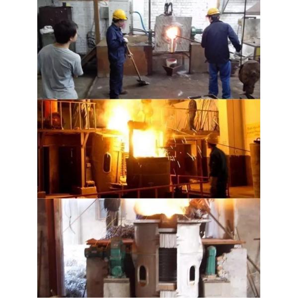 250KG Cast Iron Smelter Electric Heating Furnace Steel Igot Casting
