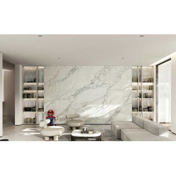 Stylish Glossy Wall Stone Tiles for Living Room Interior and Exterior Decoration