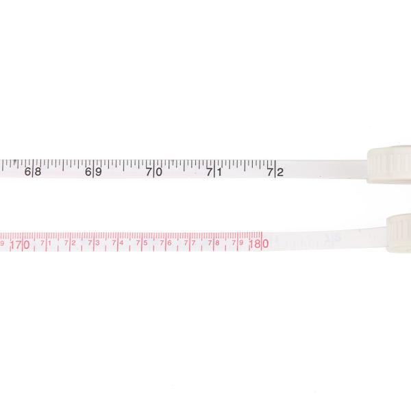 Wintape Quality 79inch 2Meters Mini Compact Soft Auto Lock Gift Retractable Cloth Knitting Craft Weight Loss Measurement