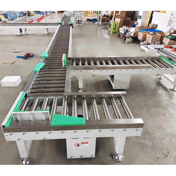 持続可能な植物のための太陽光発電のローラーコンベアライン 500 mm/カスタマイズされたフレーム幅と400 mmのドラム幅