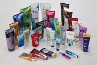 Tubo de empacotamento cosmético vazio Flexo combinado pacote com carimbo
