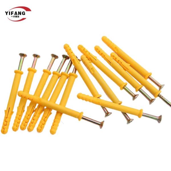 Rubber Nylon 8*40mm Plastic Wall Plug Anchor