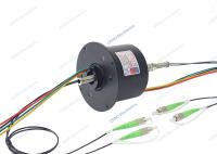 2 SM Fibra óptica articulación rotativa con 3 circuitos 15A Forjas integradas anillo de deslizamiento