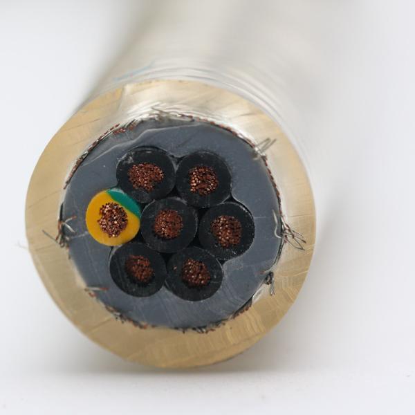 High flexible PVC drag chain cable, ECHU towline cable EKM61100, EKM62100
