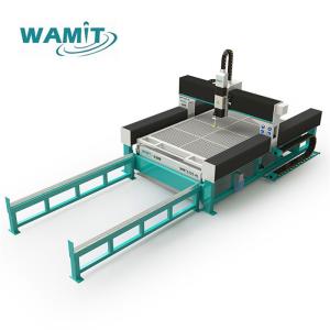 Água de alta pressão Jet Cutter Equipment da linha central do Plc 5 de 330