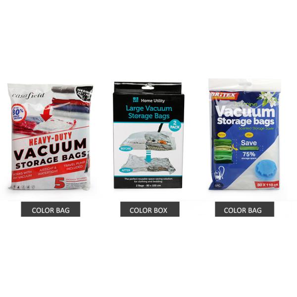 Хранение вакуума вкладчика космоса постельных принадлежностей 40x60cm кладет водоустойчивое в мешки