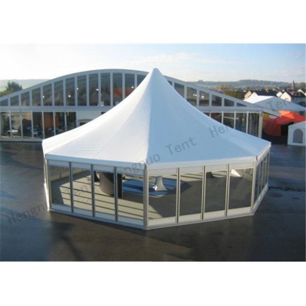 Высокий пиковый цирк шатра шатра шестиугольника алюминиевый