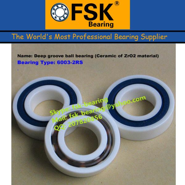 High Temperature ZRO2 Hybrid Ceramic Bearings 6001 6002 6003 6004 6005 6006 6007 6008 6009