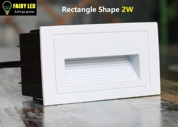 Recessed Outdoor Square Shaped 3W  Rectangle Shaped 2W LED Wall Light LED Foot Light IP65 waterproof