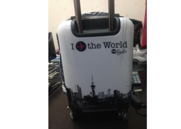 Lightweight Hard Polypropylene Luggage Bags Suitcase With Normal Combination Lock