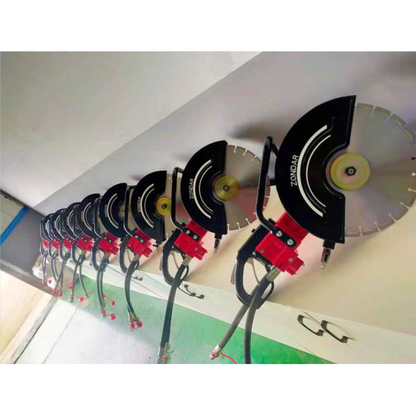 Отрезок гидравлического утеса истирательный увидел ручное с тормозом оси вращения