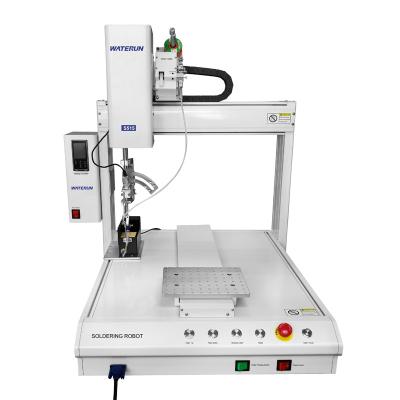 Desktop 4 Axis Automatic Soldering Robot Stable 200W Heating Power