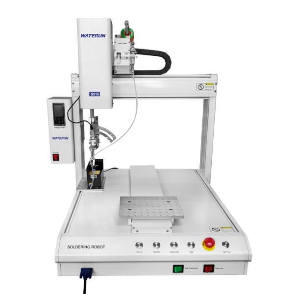 Desktop 4 Axis Automatic Soldering Robot Stable 200W Heating Power