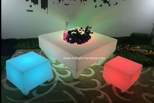 Unique Design RGB Outdoor LED Party Furniture Brightness With Remote Control