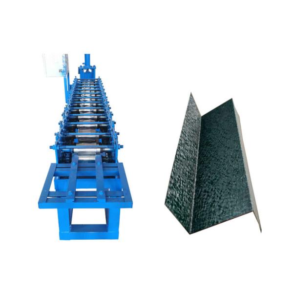 Luz Keel Roll Forming Machine Corrosion de acero del hierro de ángulo del techo resistente