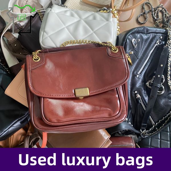 Mixed Style Branded Used Bags Vintage Second Hand Bags Ulk Supply for Women